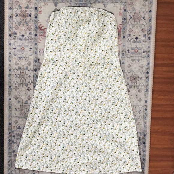 Ruby Rox Junior Strapless Floral Dress - Size 11 - Picture 1 of 7